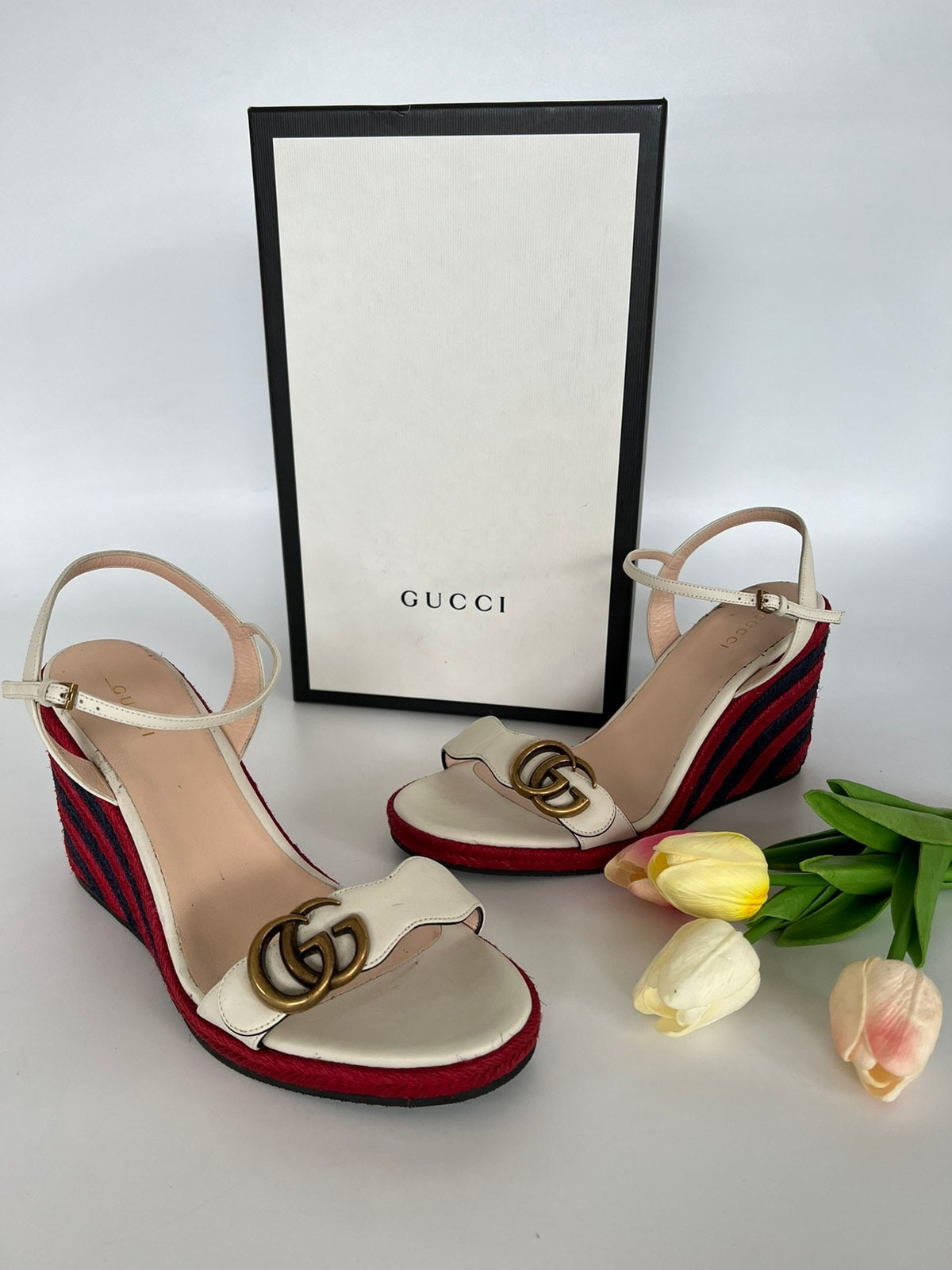 Espadrille Wedge Sandals - Main Image