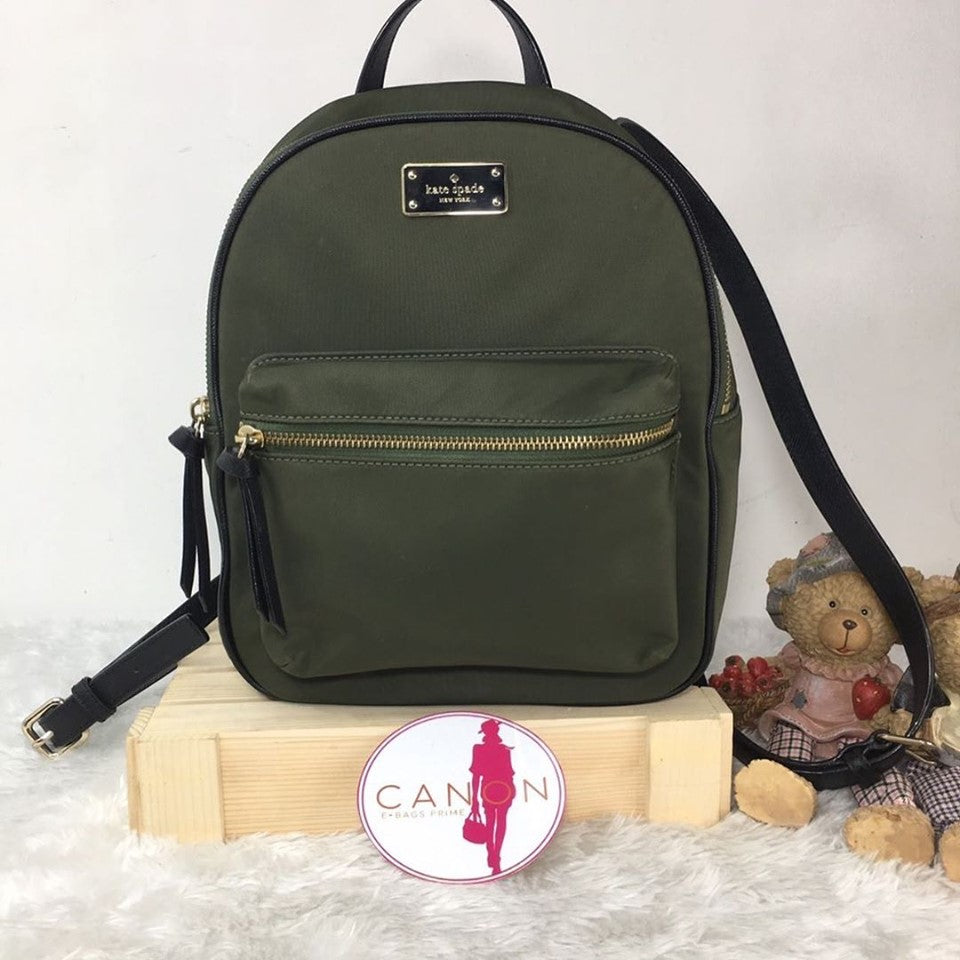 kate spade green mini backpack Backpack