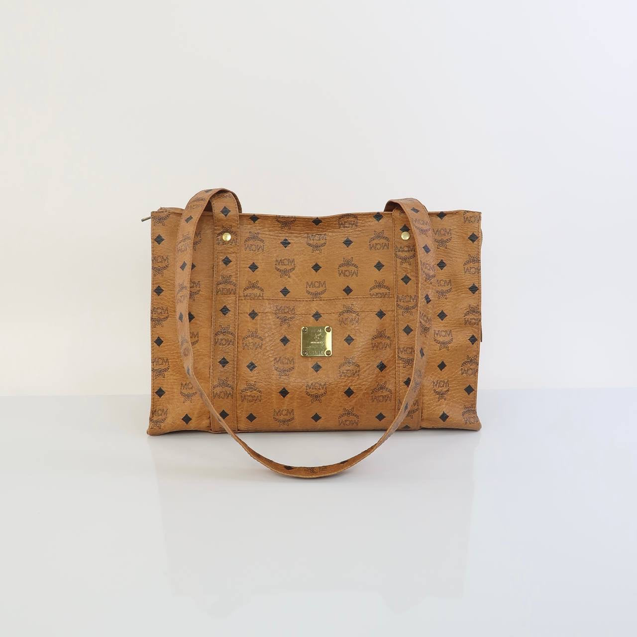 Visetos Cognac Tote Bag