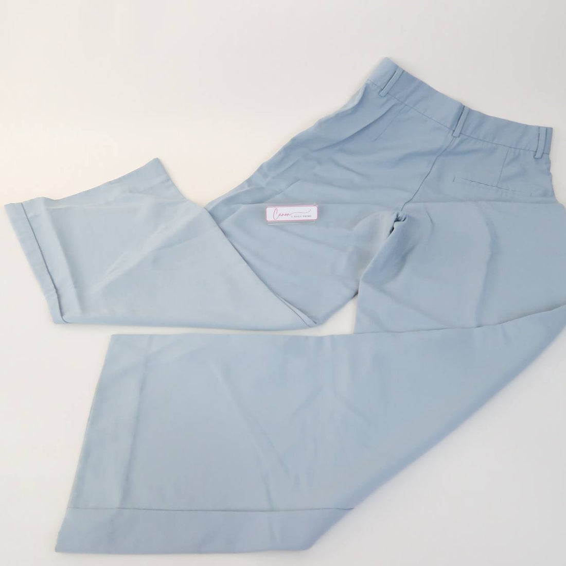 Wide Leg Pleated Trousers