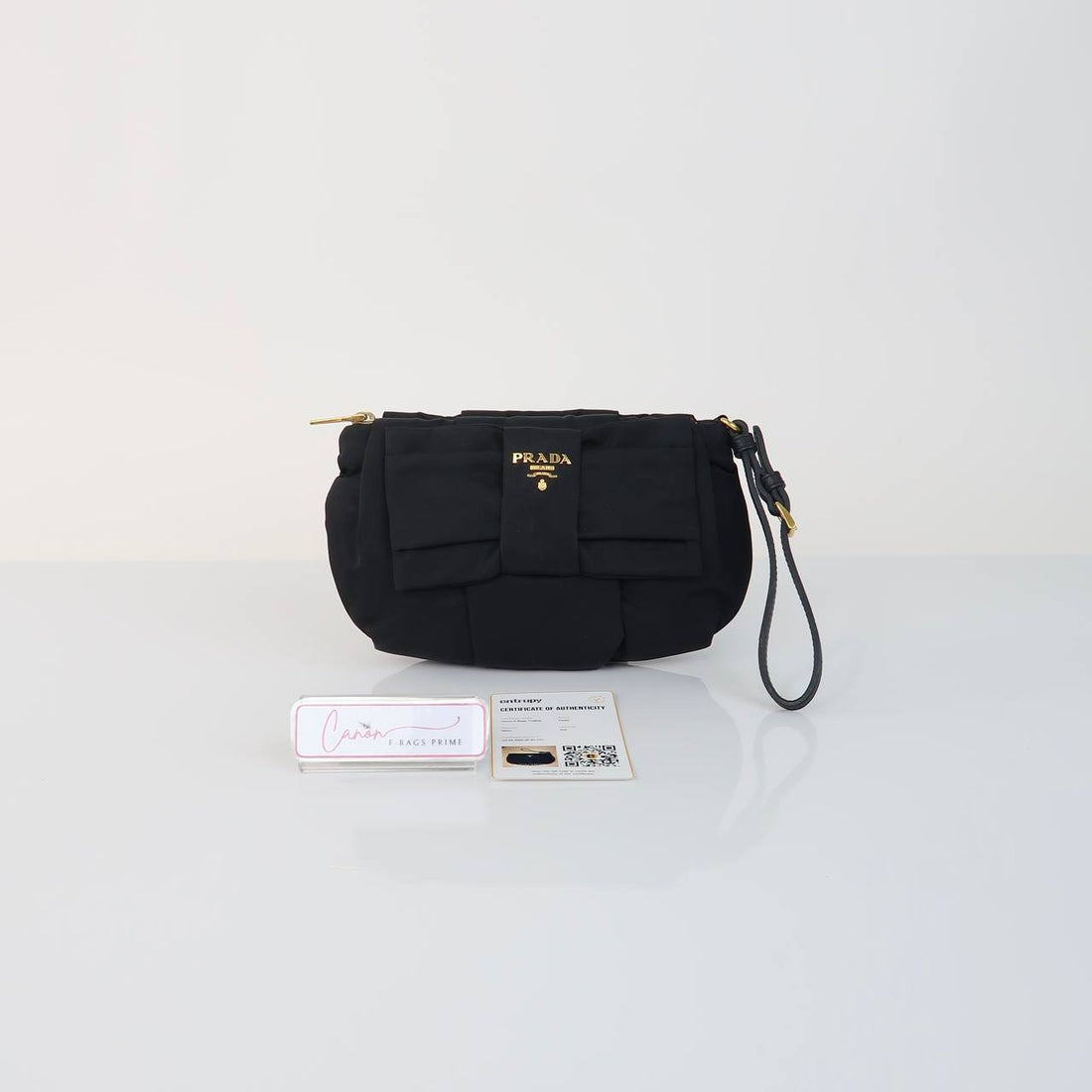 Bow Wristlet Pouch