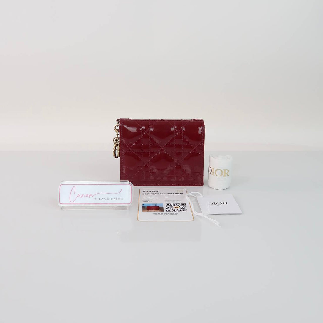 Lady Dior Gardenia Wallet