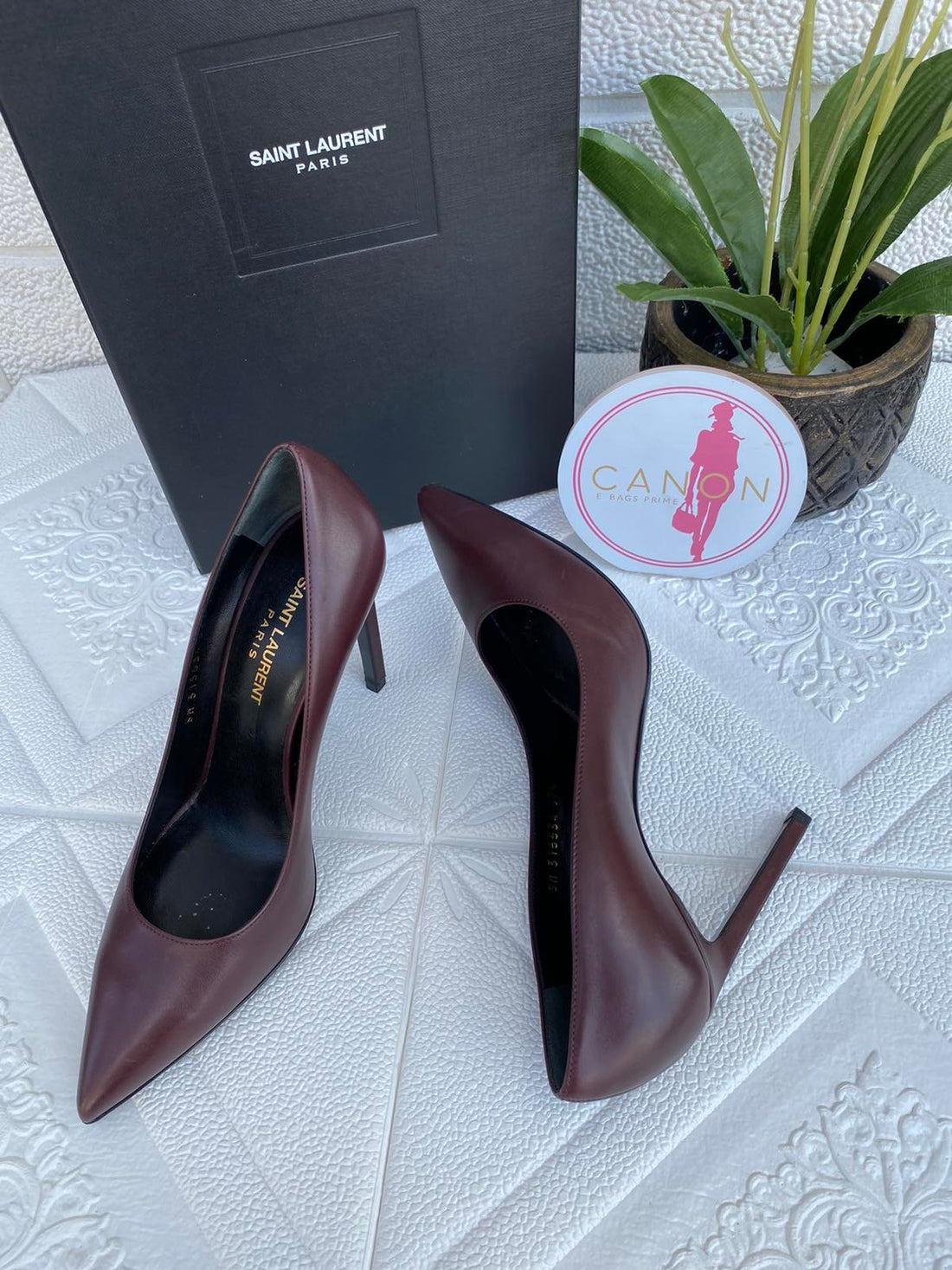 Classic Paris Bordeaux Heels