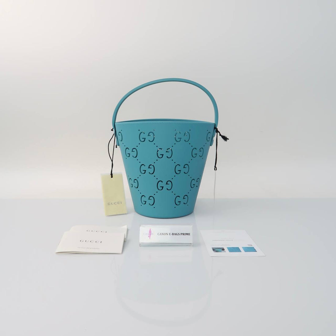 GG Cutout Rubber Handbag