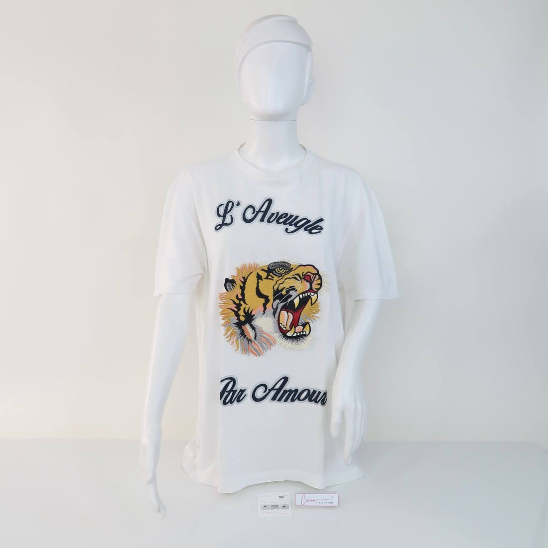 L’ Aveugle Par Amour Tiger Patch T-Shirt