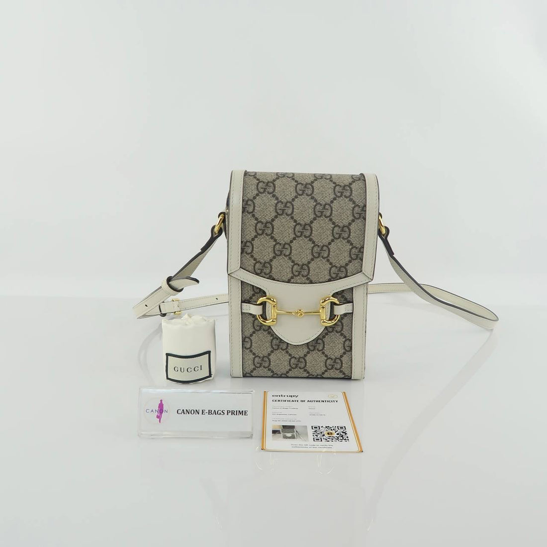 GG 1955 Coated Canvas Crossbody Bag