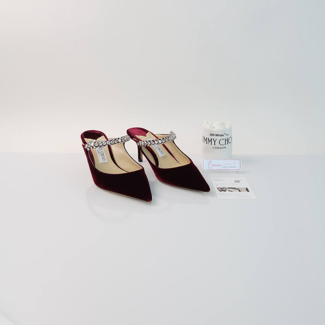 Bing 100 Crystal Embelished High Heels