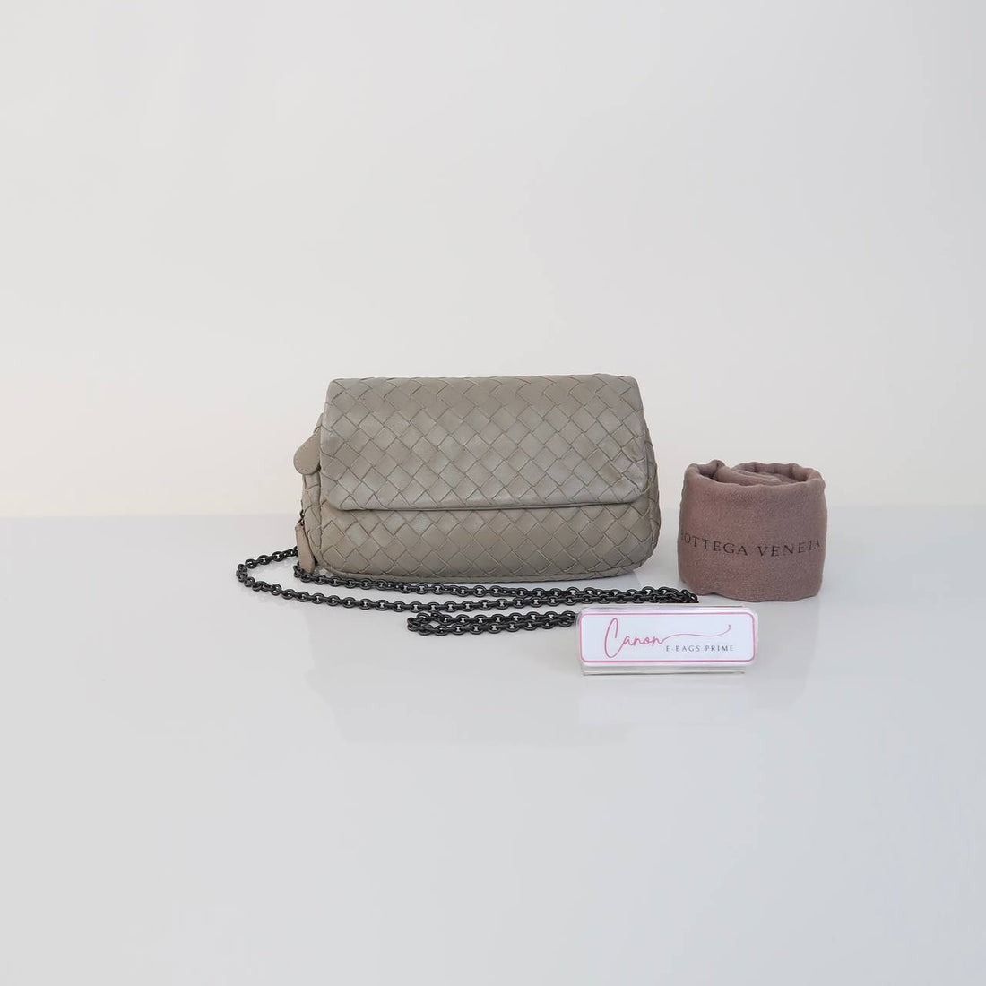 Nappa Intrecciato Chain Bag