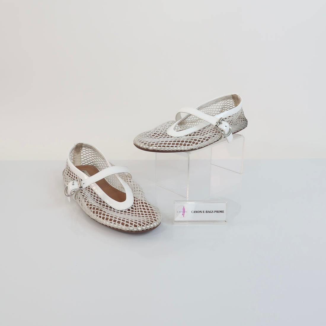 Fishnet Ballet Flats