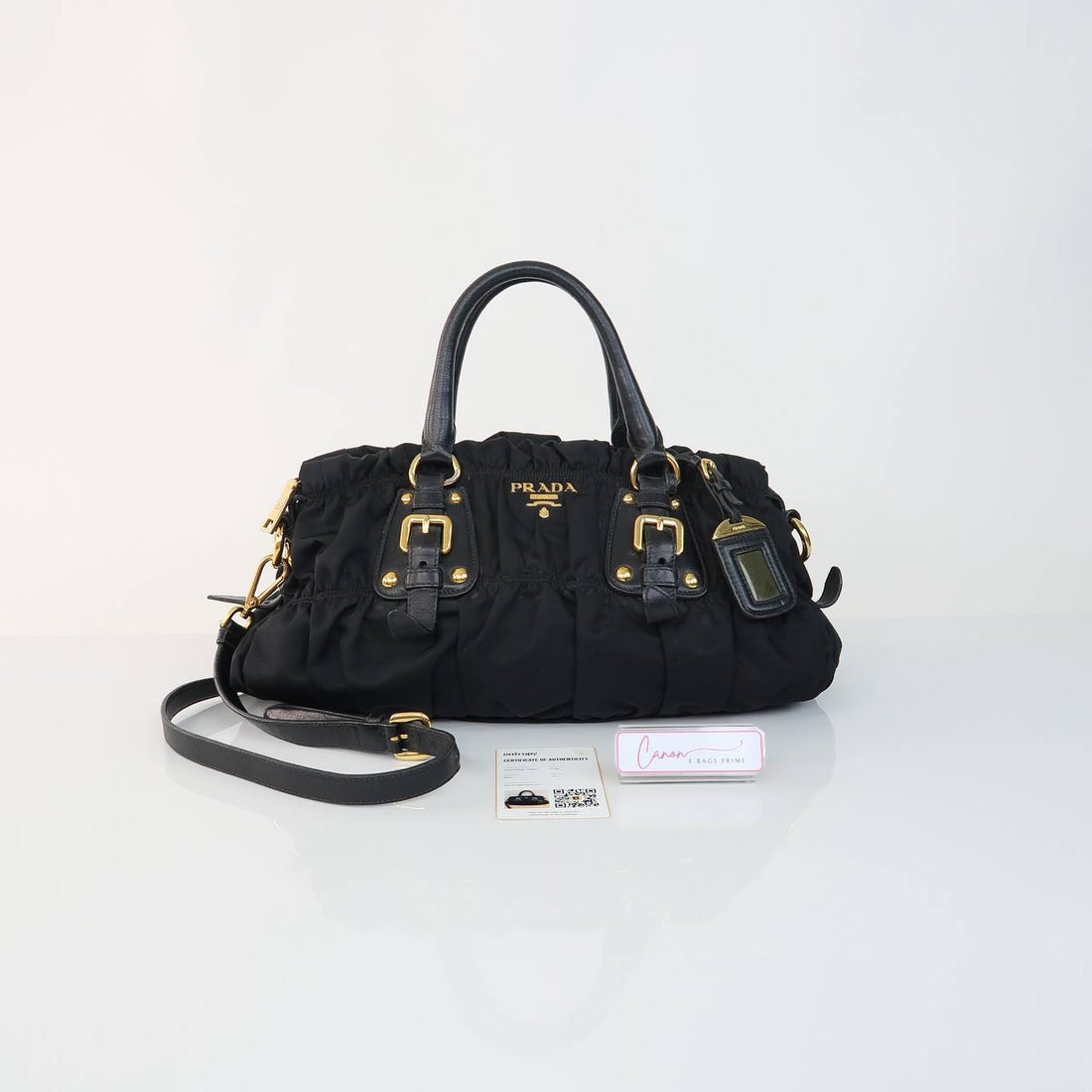 Ruched Two Way Bag