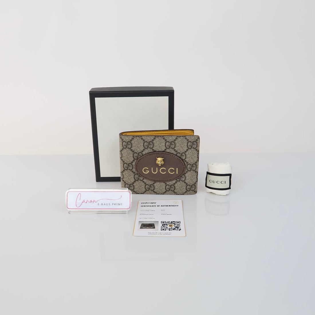 Neo Vintage GG Supreme Bifold Wallet