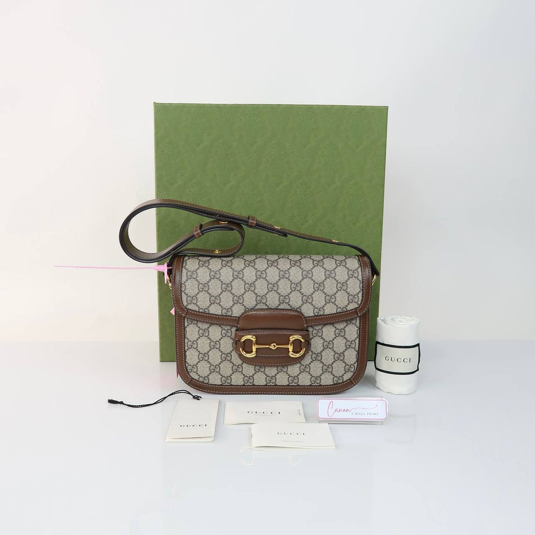 1955 Horsebit Shoulder Bag