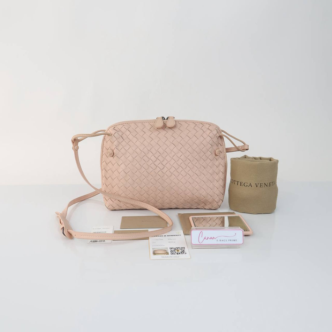 Nodini Woven Nappa Crossbody Bag