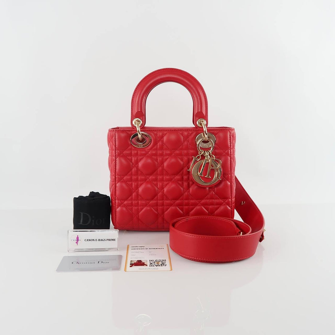 Lady Dior ABC Flap Closure