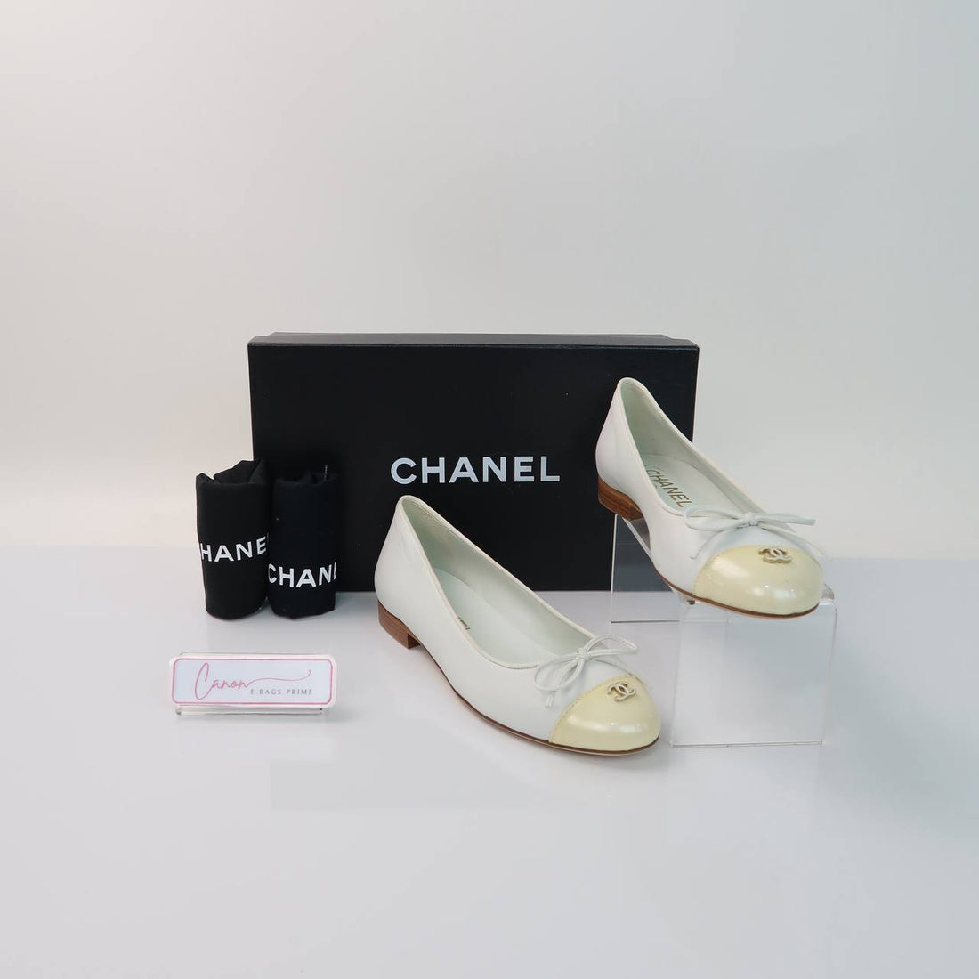Cap-Toe Ballet Flats