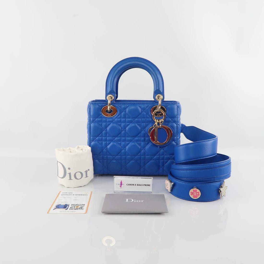 Lady Dior ABC Flap Closure