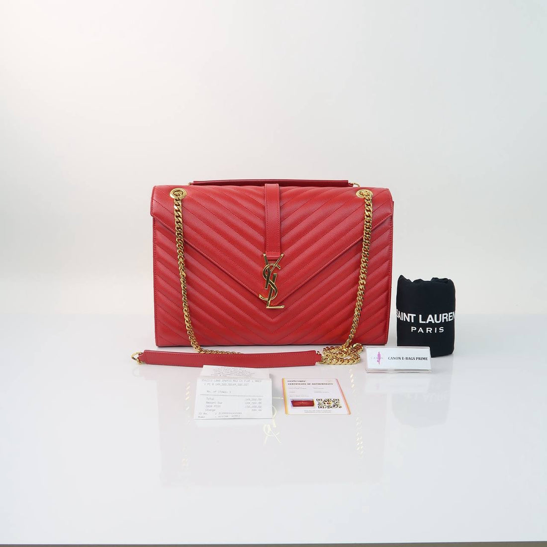 Matelasse Envelope Bag