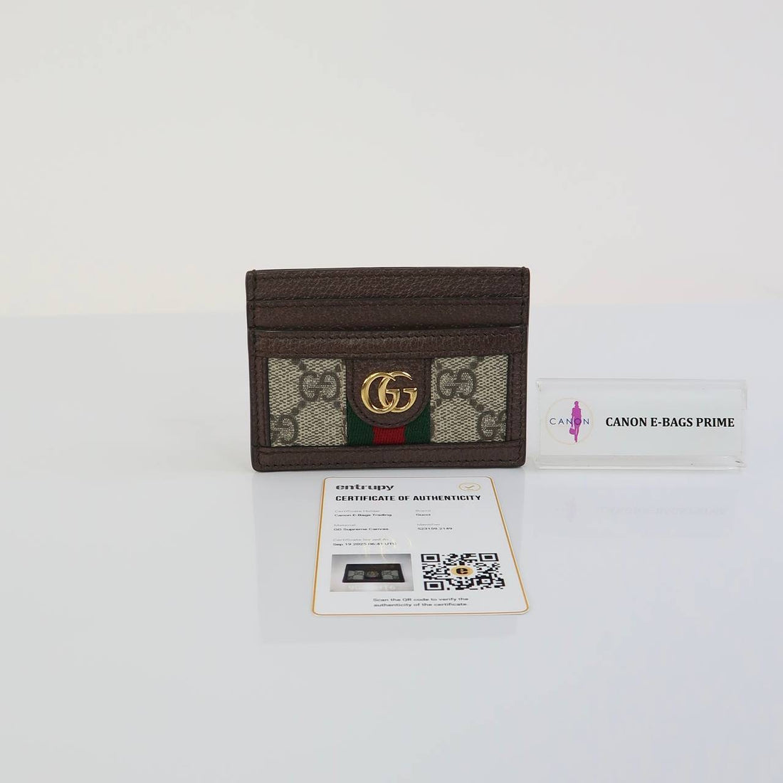 GG Ophidia Card Holder