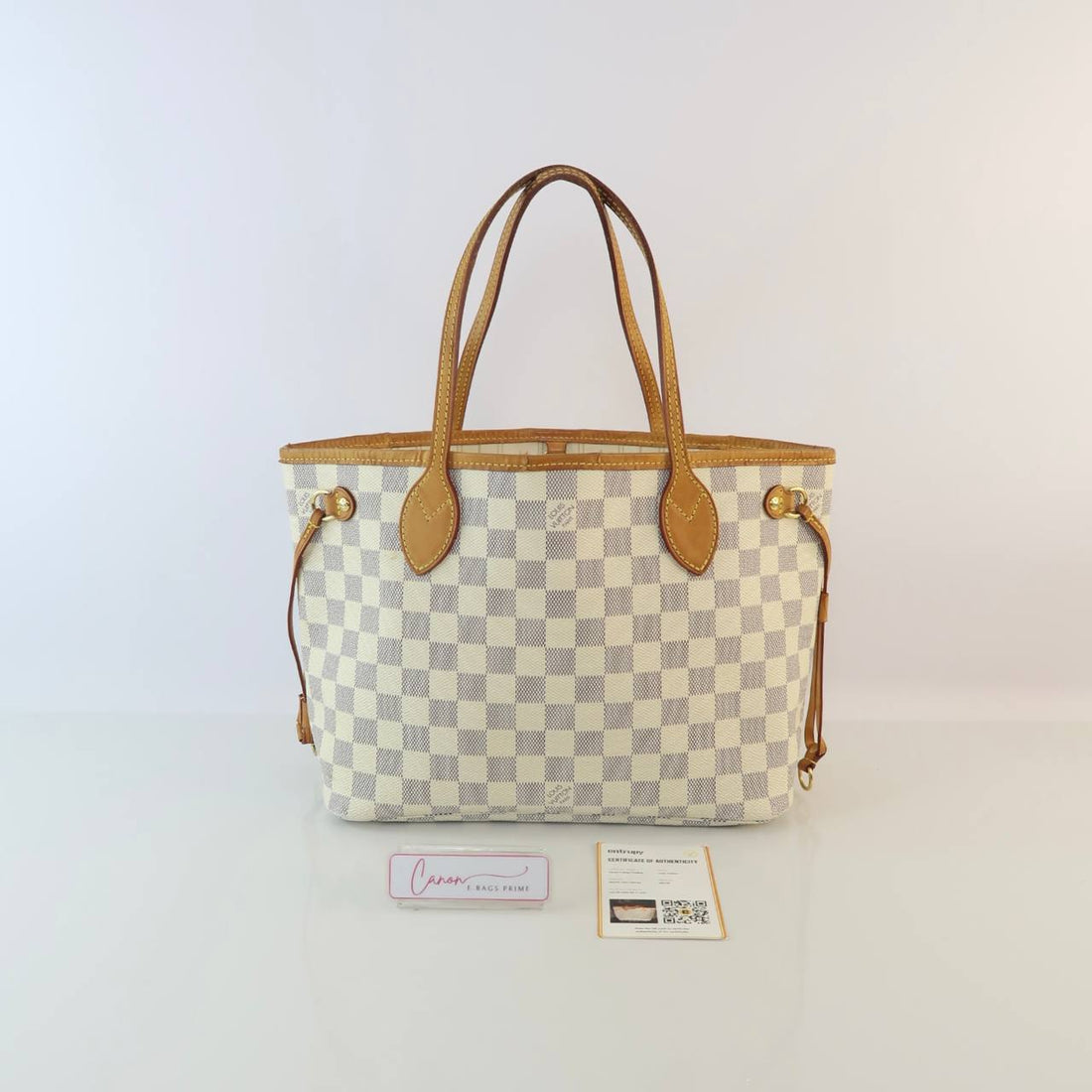 Neverfull Azur Tote Bag