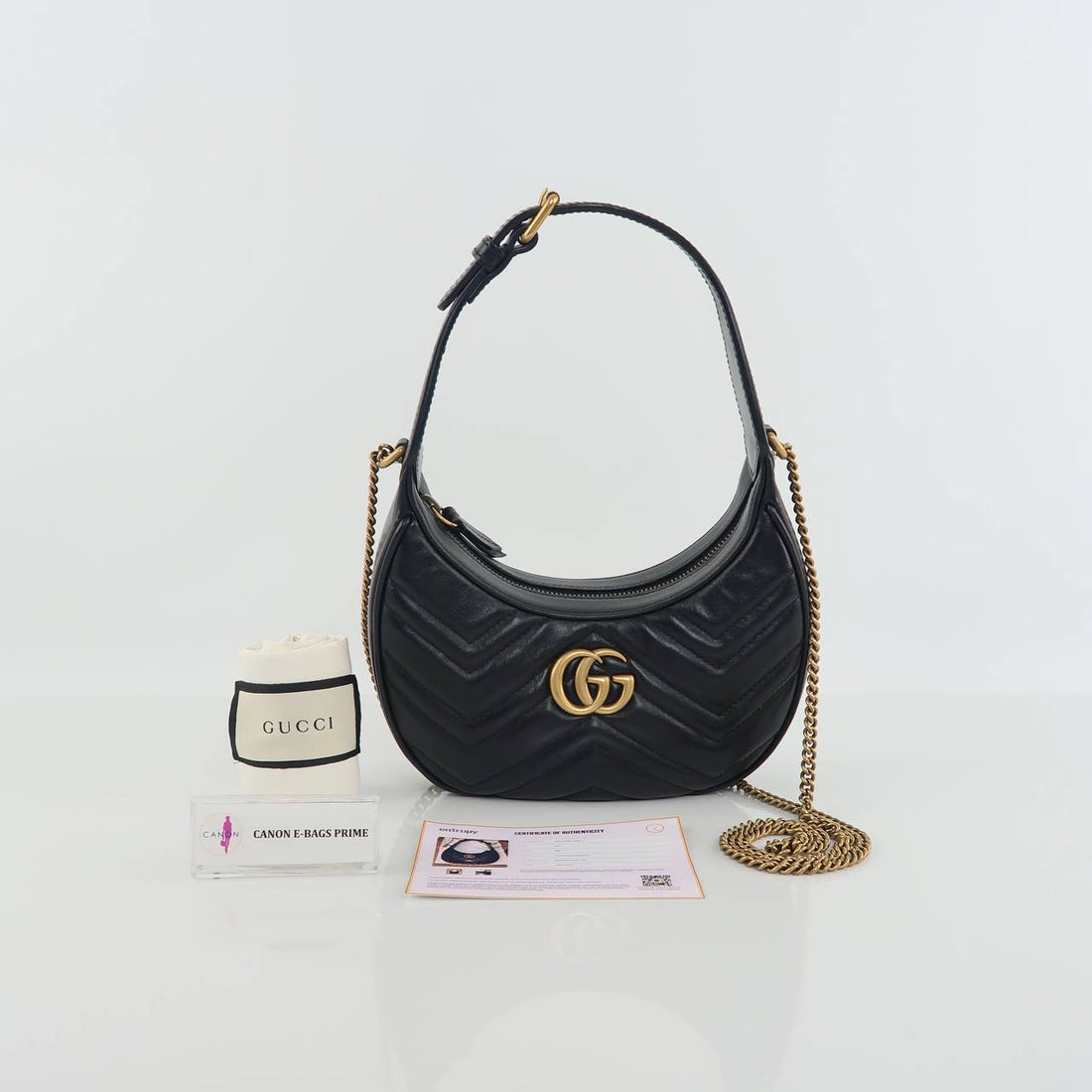 GG Marmont Halfmoon Bag