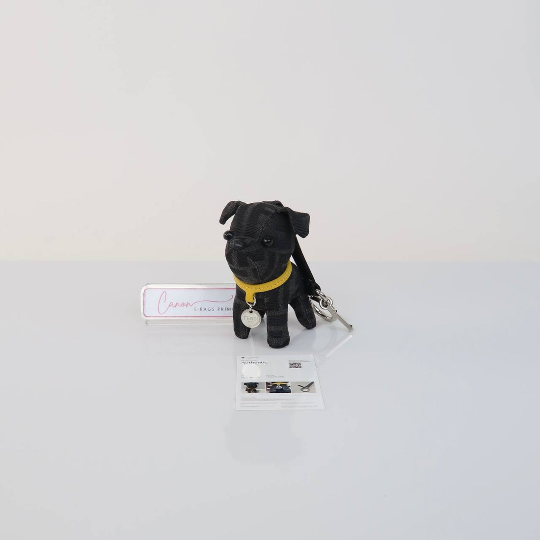 Jacquard Dog Charm