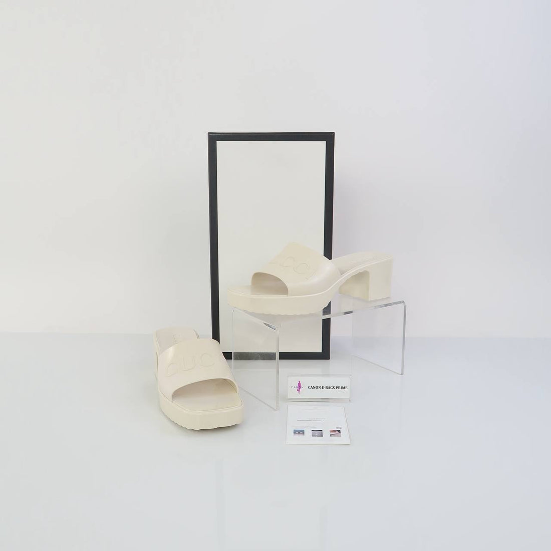 Rubber Platform Sandals