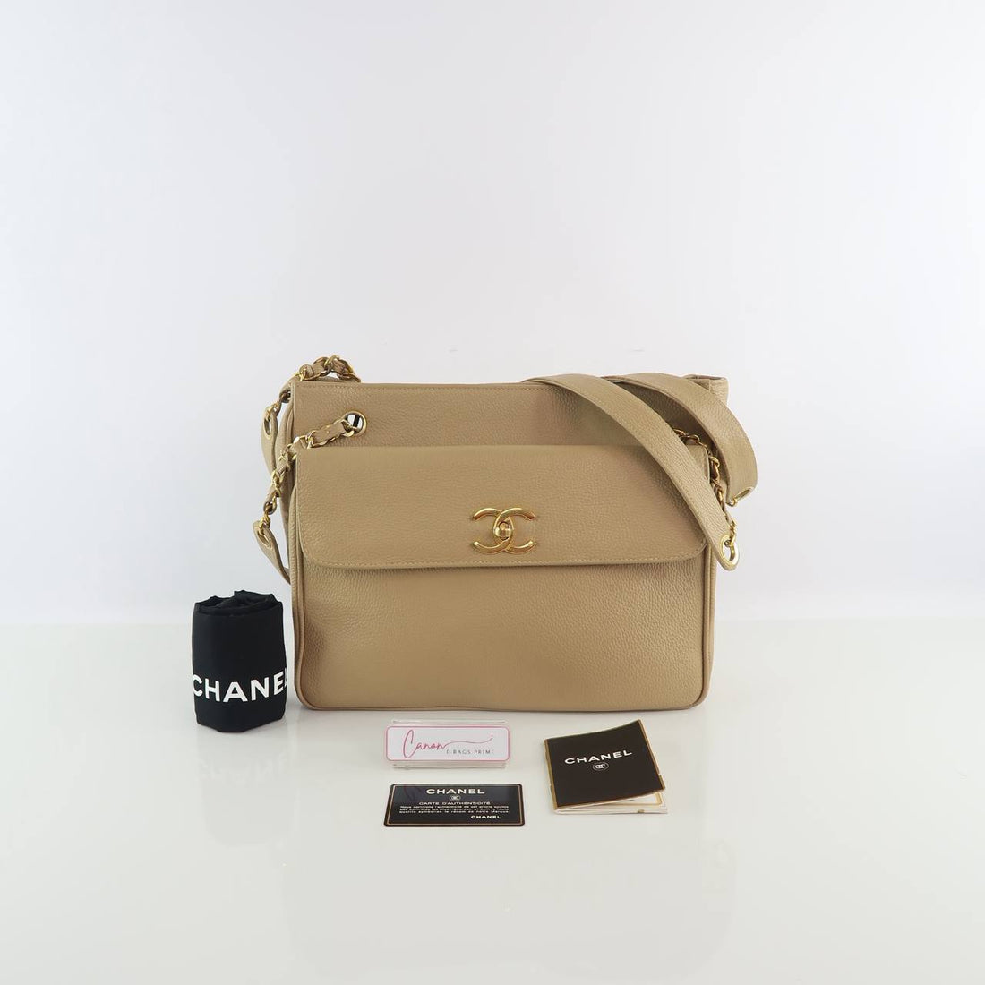 Interlocking CC Vintage Tote Bag