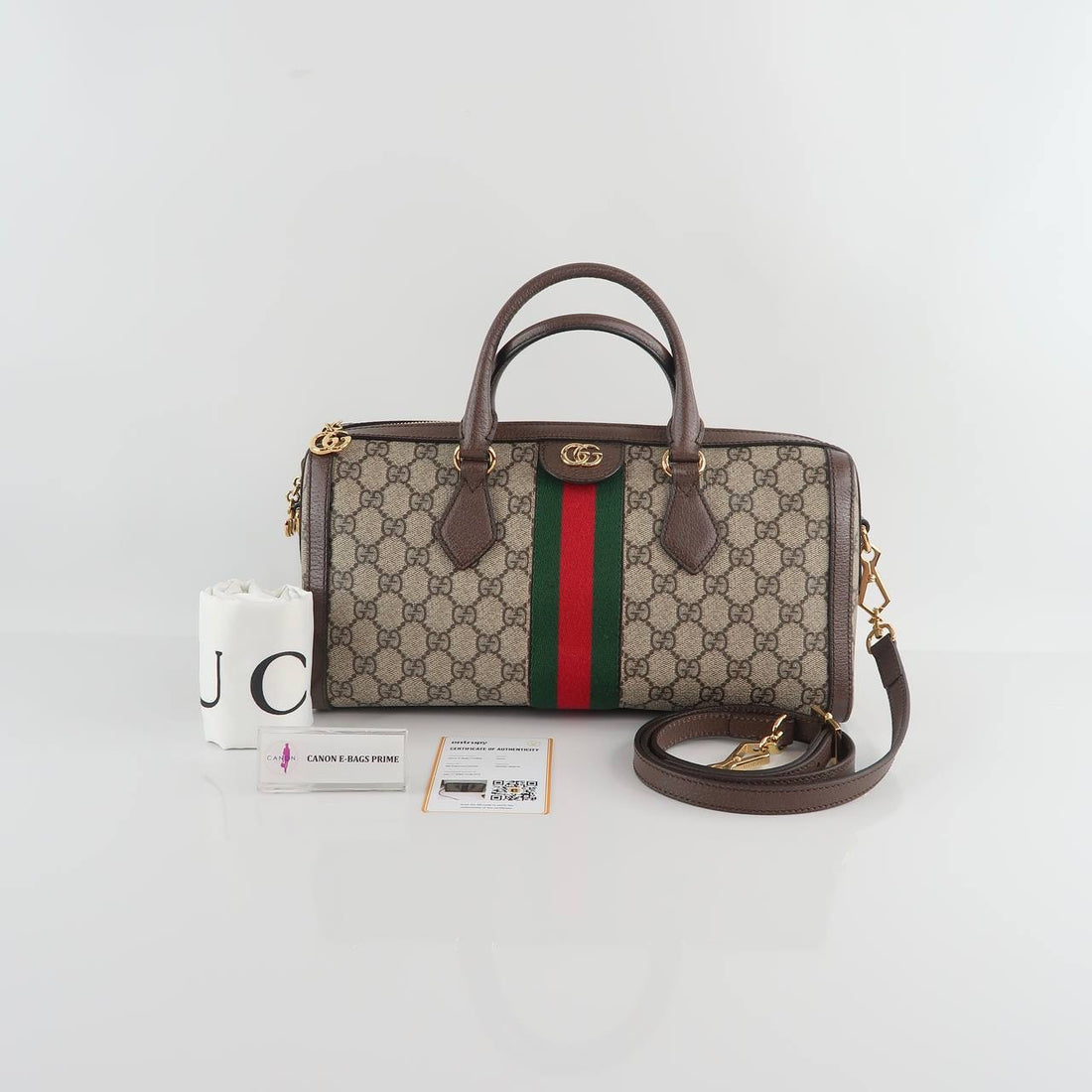 Ophidia Web Boston Bag