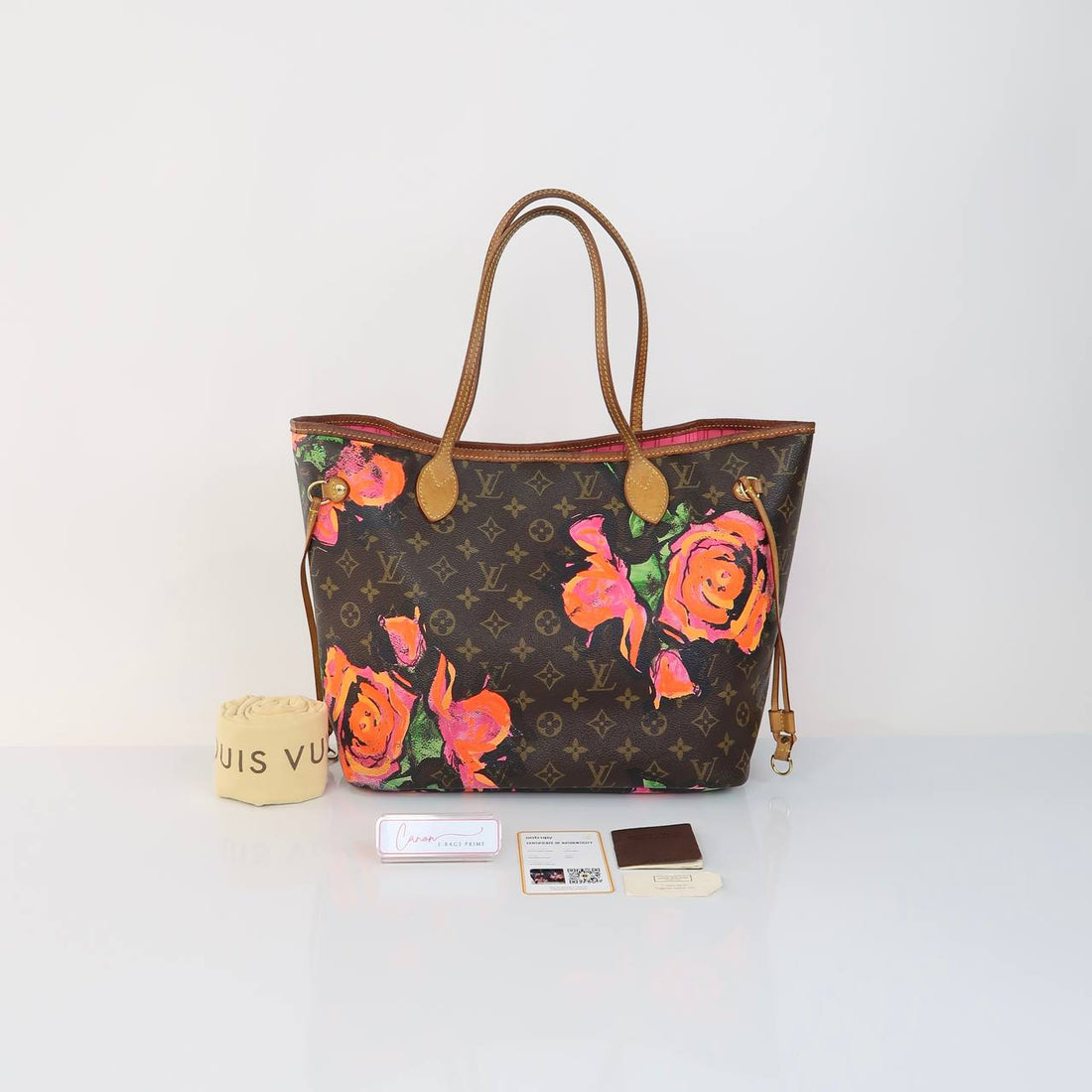 Stephen Sprouse Roses Neverfull