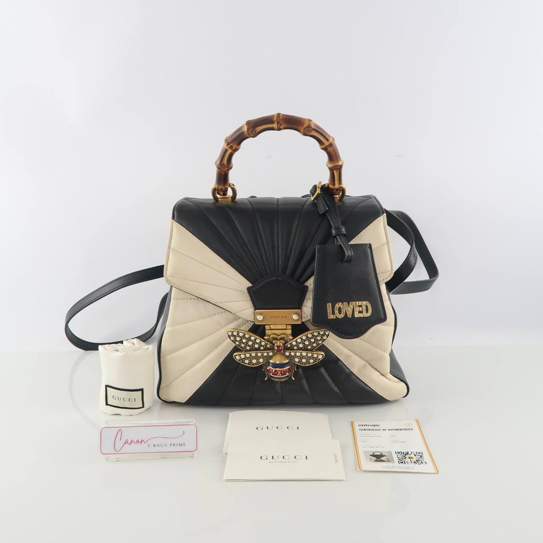 Queen Margaret Bamboo Top Handle Backpack