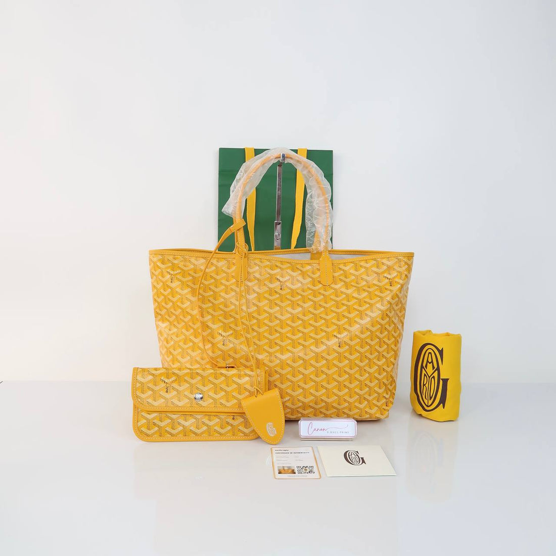 Saint Louis Tote Bag in Goyardine Canvas