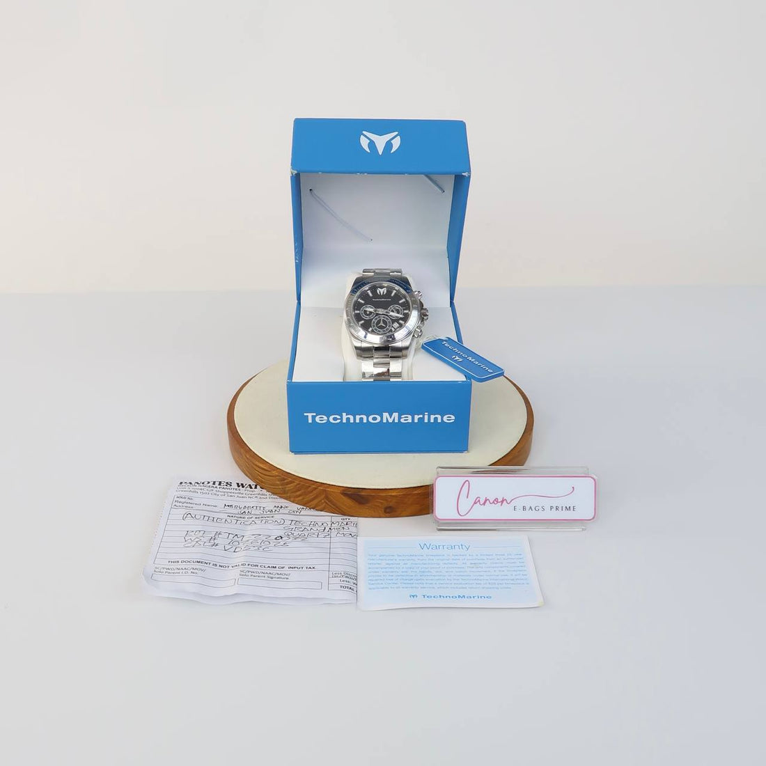 Manta Grand Men’s 47mm Black Dial Watch