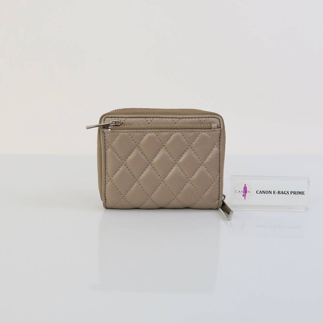 Quilted Zip Around Wallet