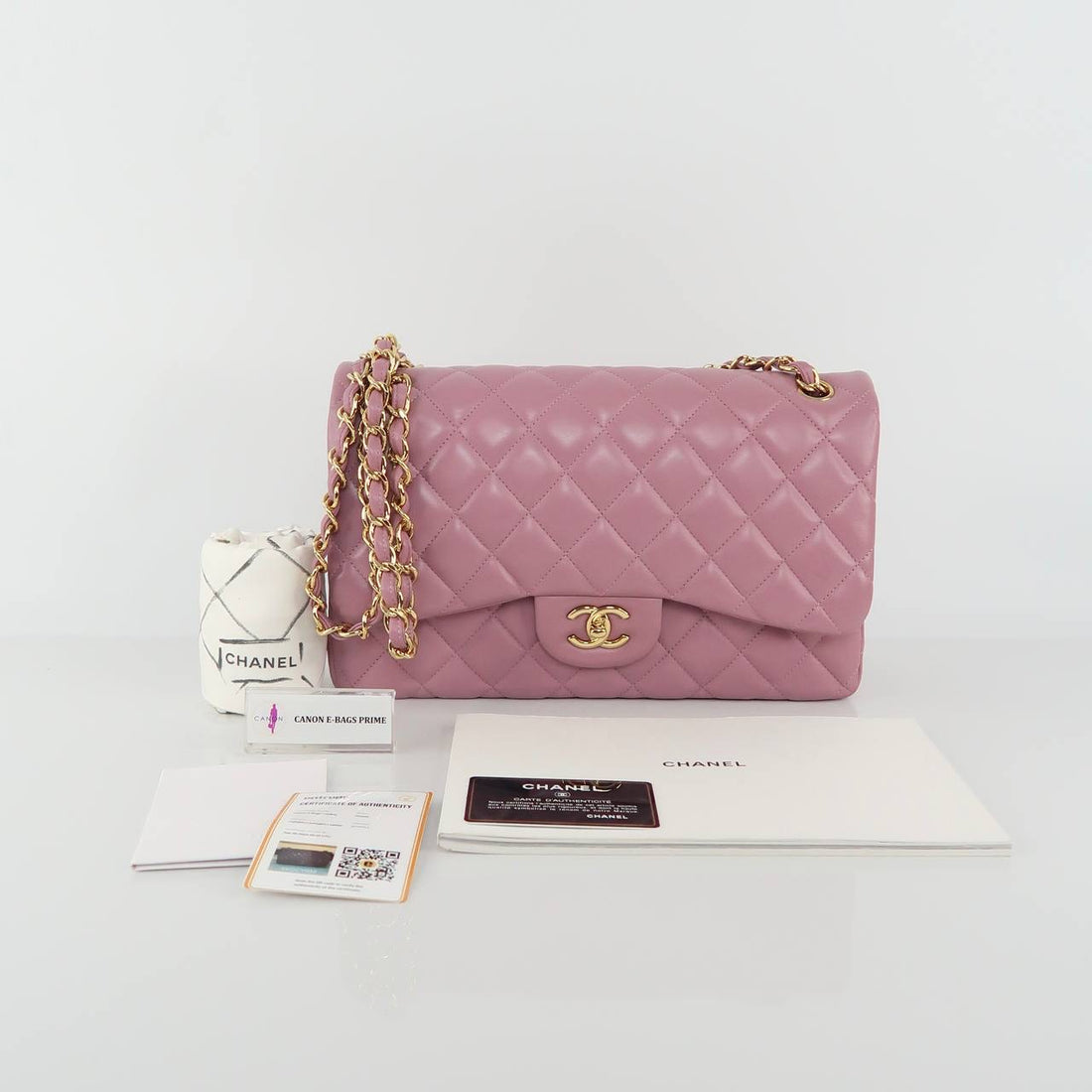 Mauve Hue Double Flap