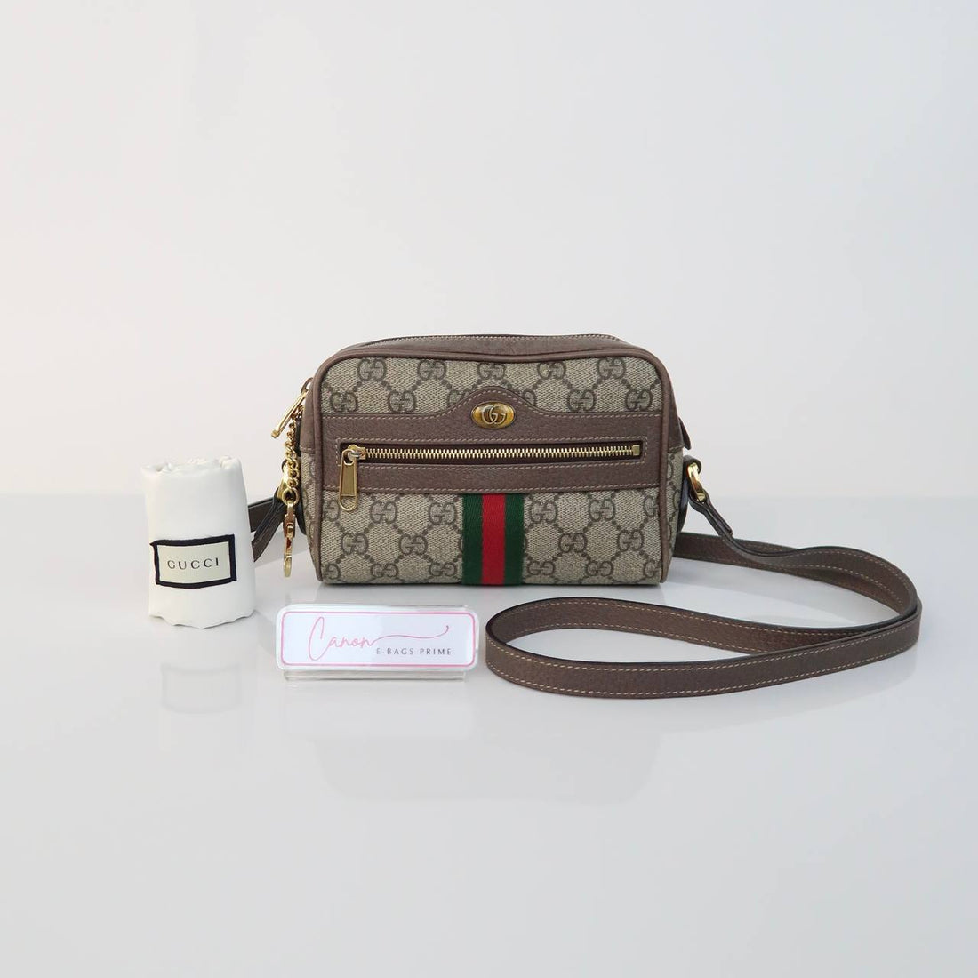 Ophidia GG Supreme Crossbody Bag