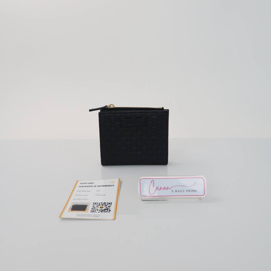 Microguccissima Compact Wallet