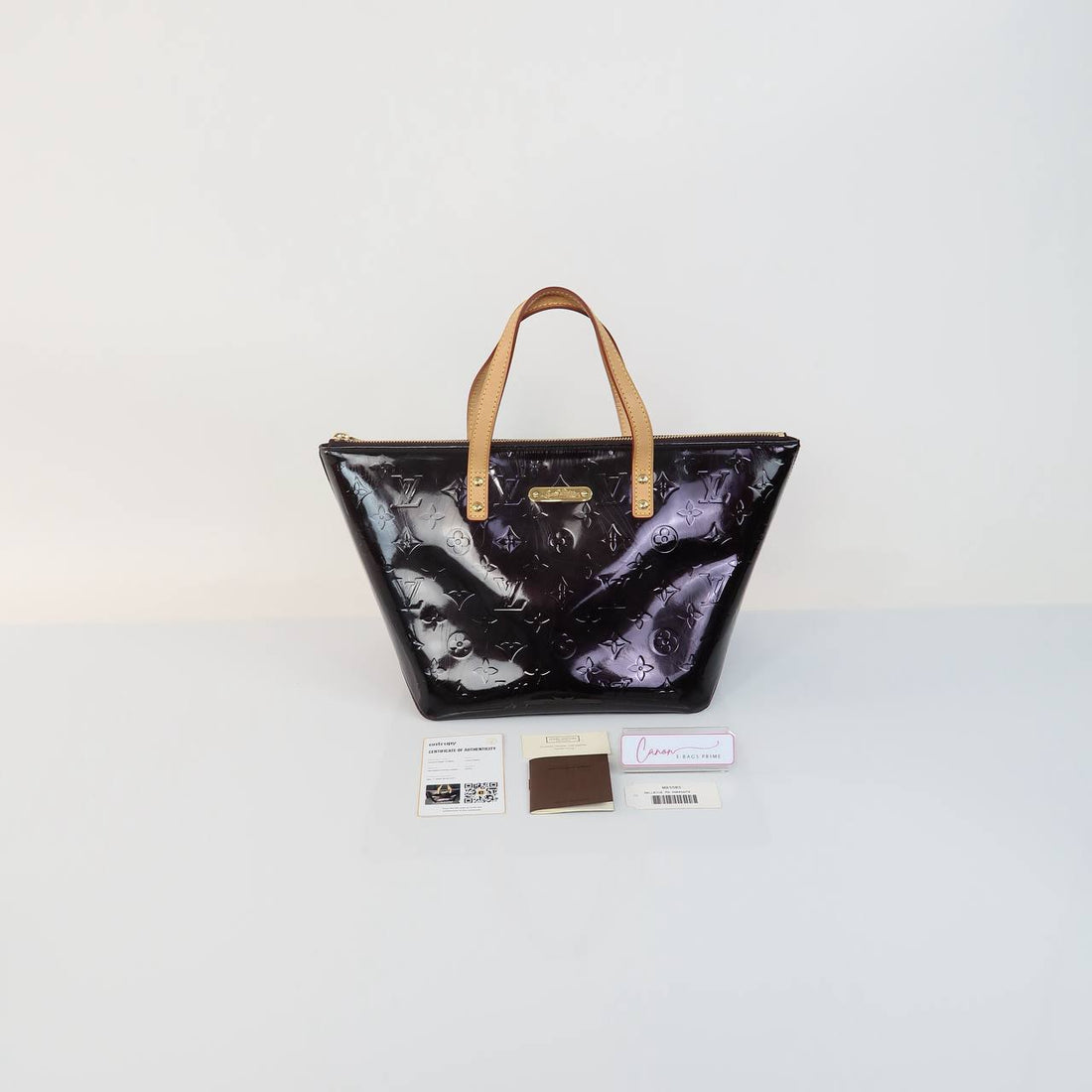 Monogram Vernis Amarante Bellevue