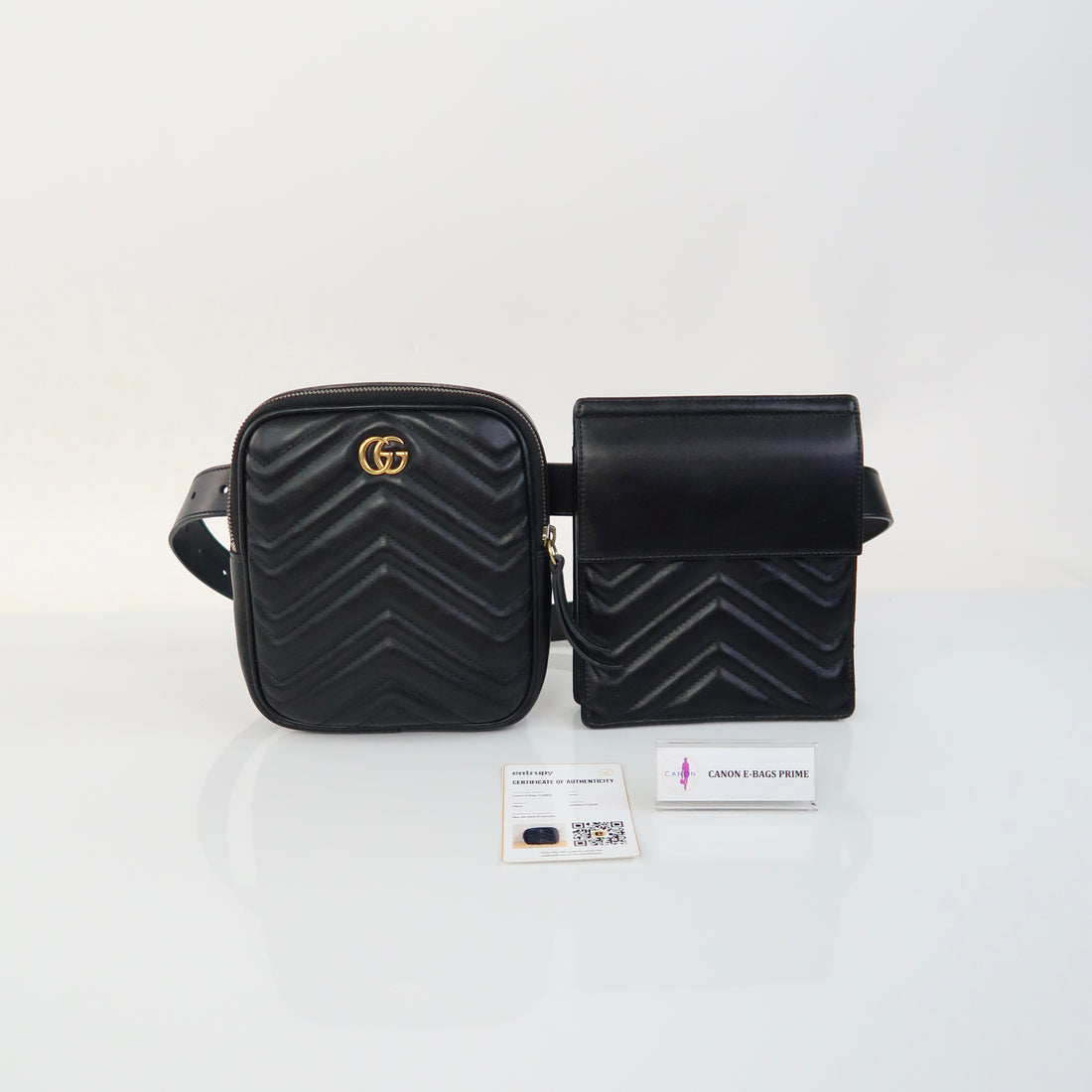 GG Marmont Double Belt Bag