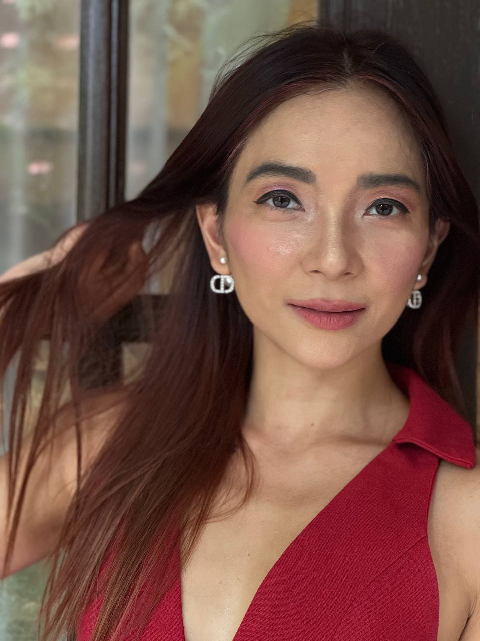 Tribales Silver Pearl Earrings