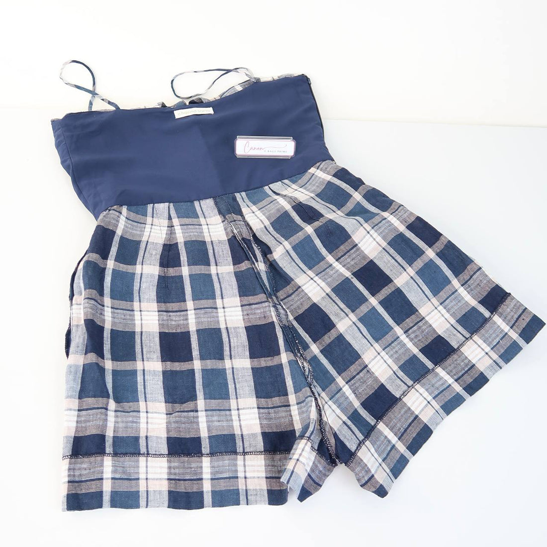 Plaid Romper