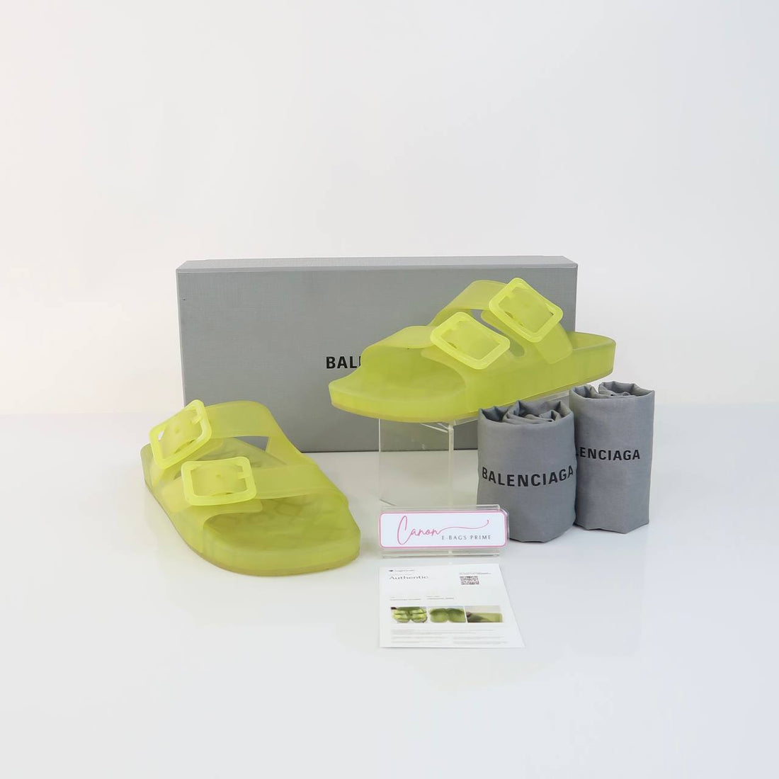 Mallorca Transparent Plastic Slides