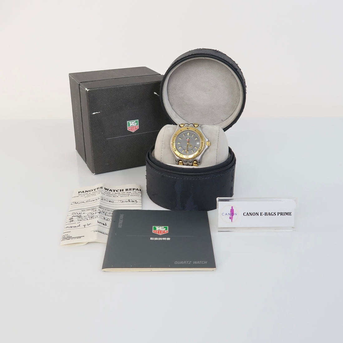 SEL Professional 200m Two-Tone Gray Dial Watch 39mm