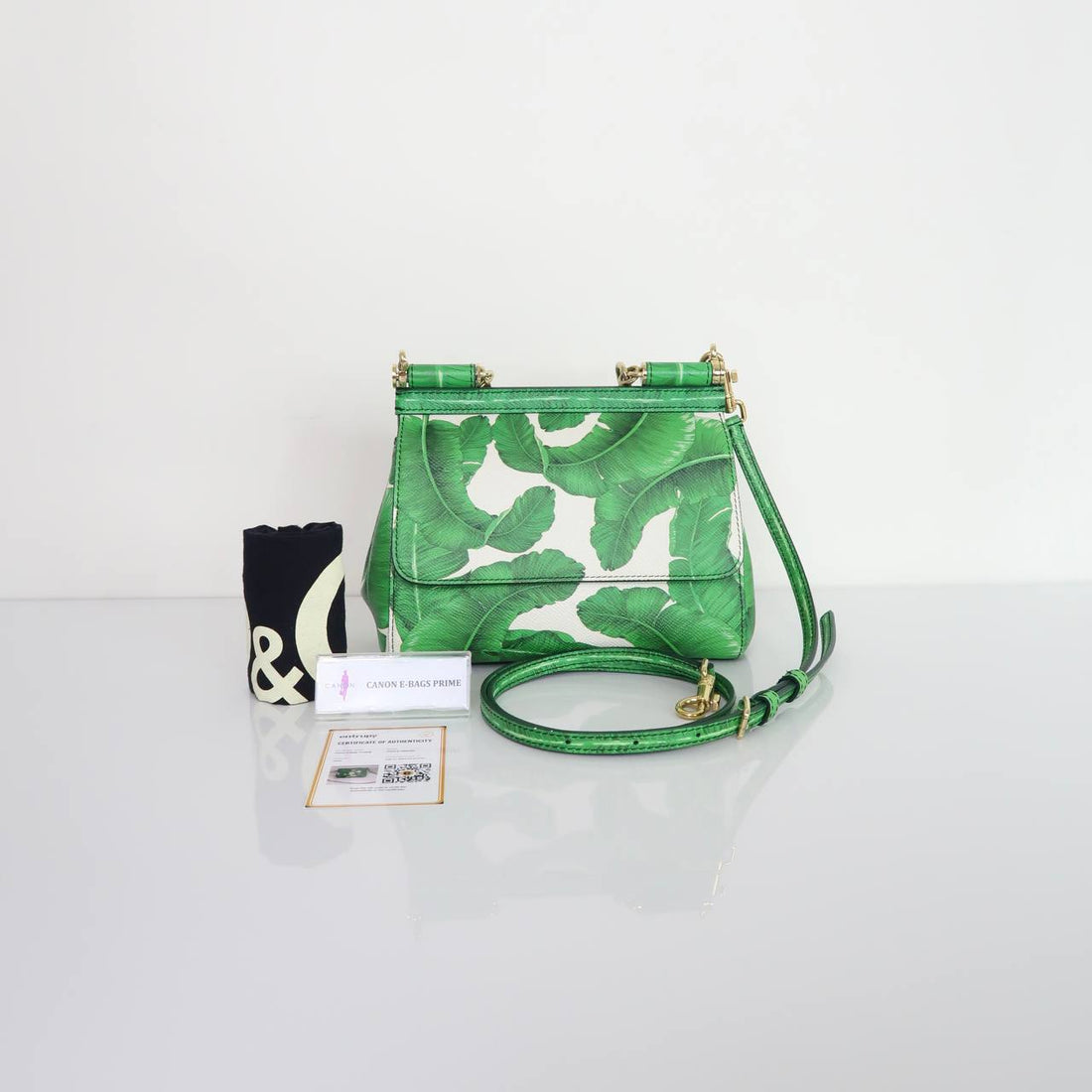 Miss Sicily Banana Leaf Two Way Bag