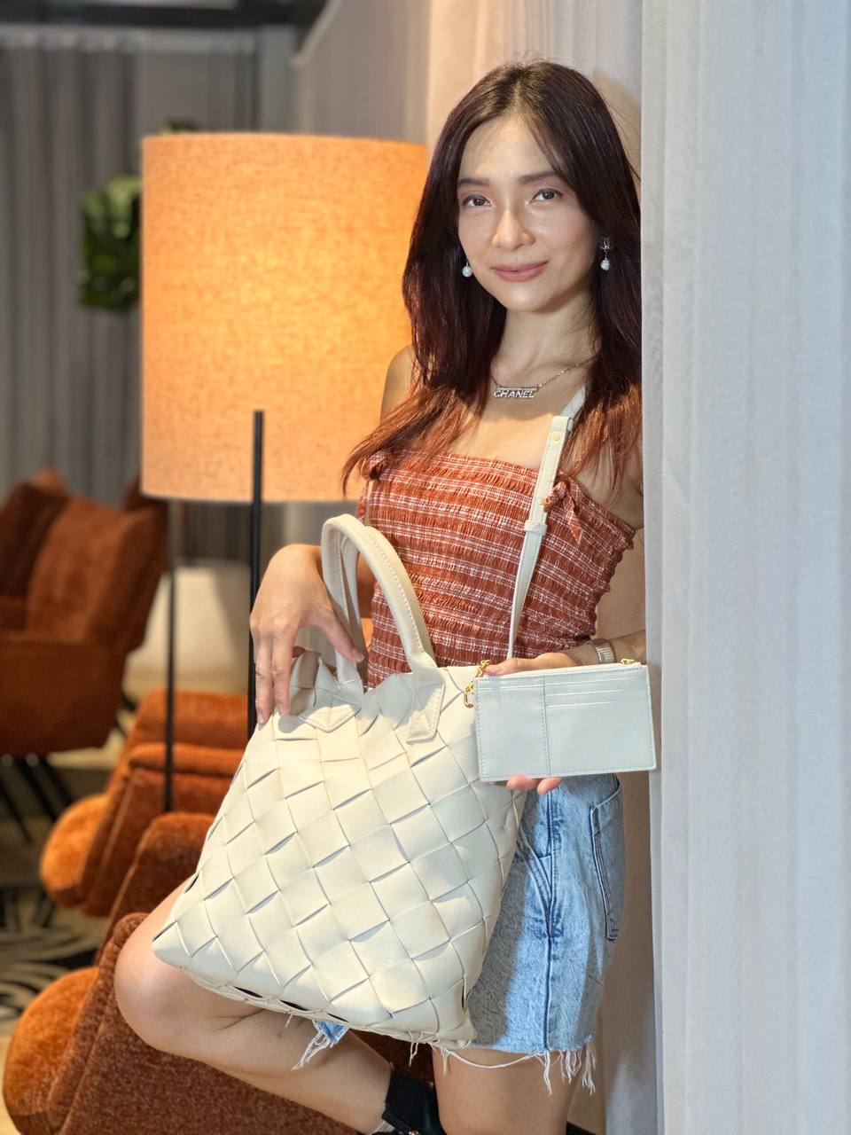 Intrecciato Cabat Tote Bag