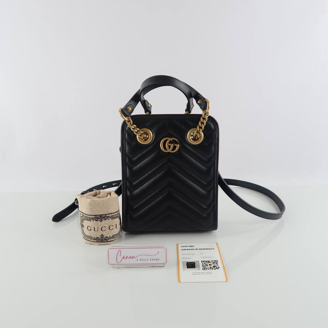 GG Marmont Matelasse Chain Bag