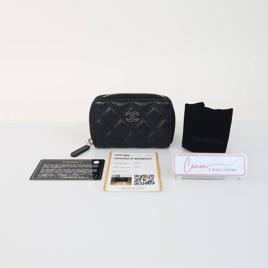 Zipped Coin Purse