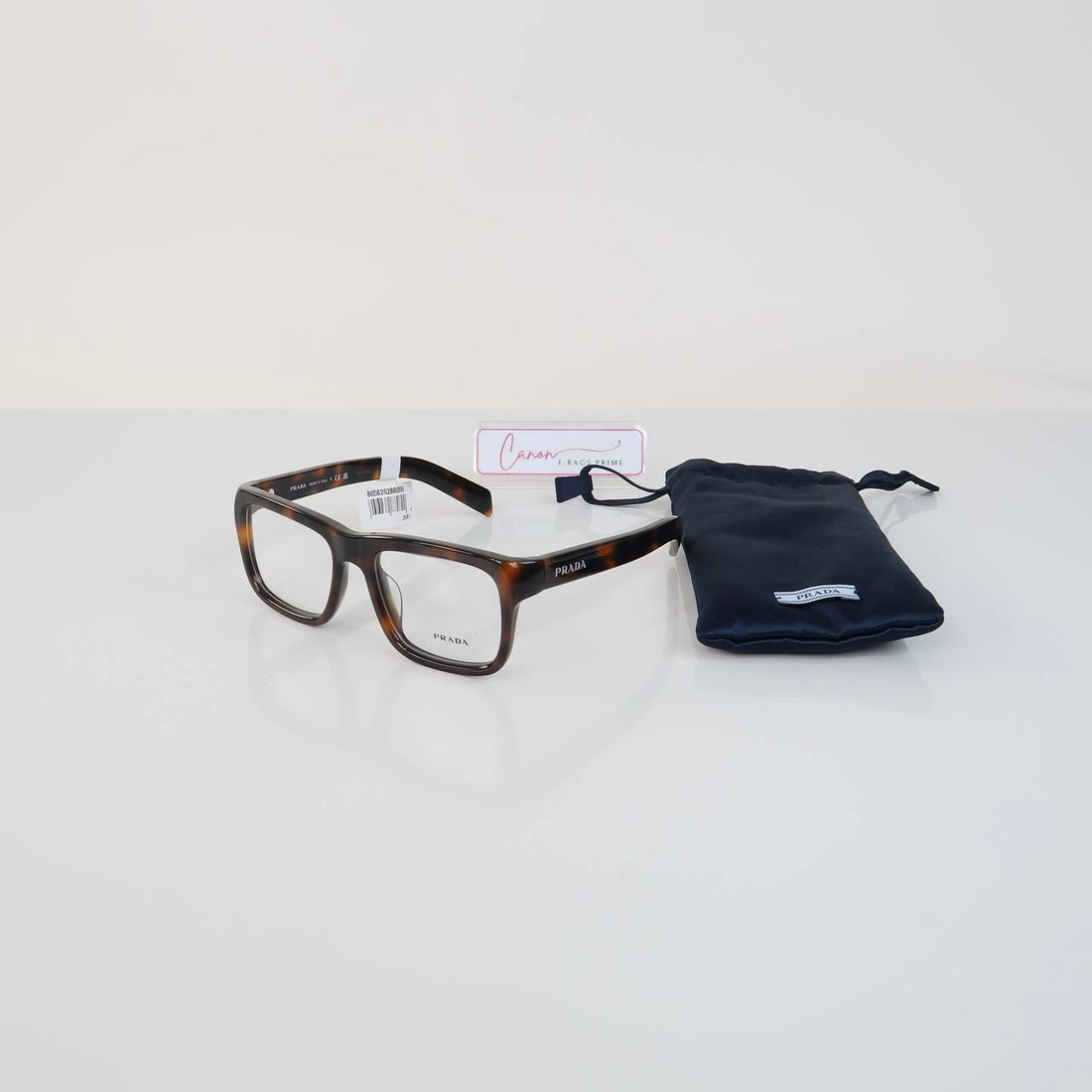 Tortoise Square Frame Eye-glasses