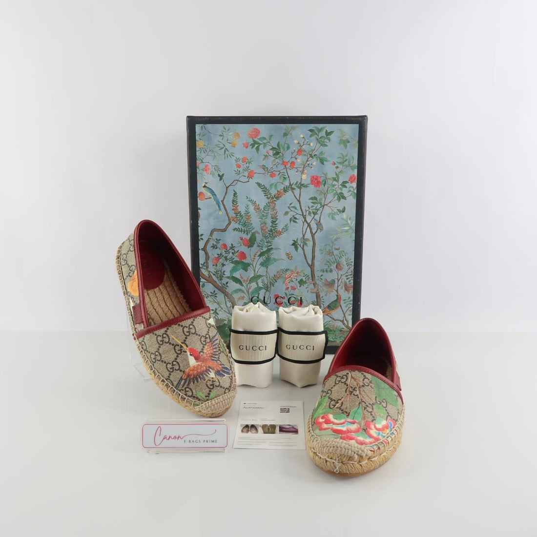 GG Supreme Tian Espadrilles Flats
