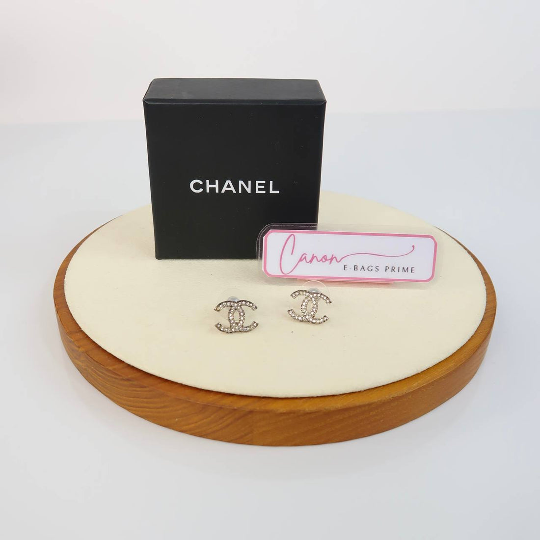 CC Curved Champagne Earrings