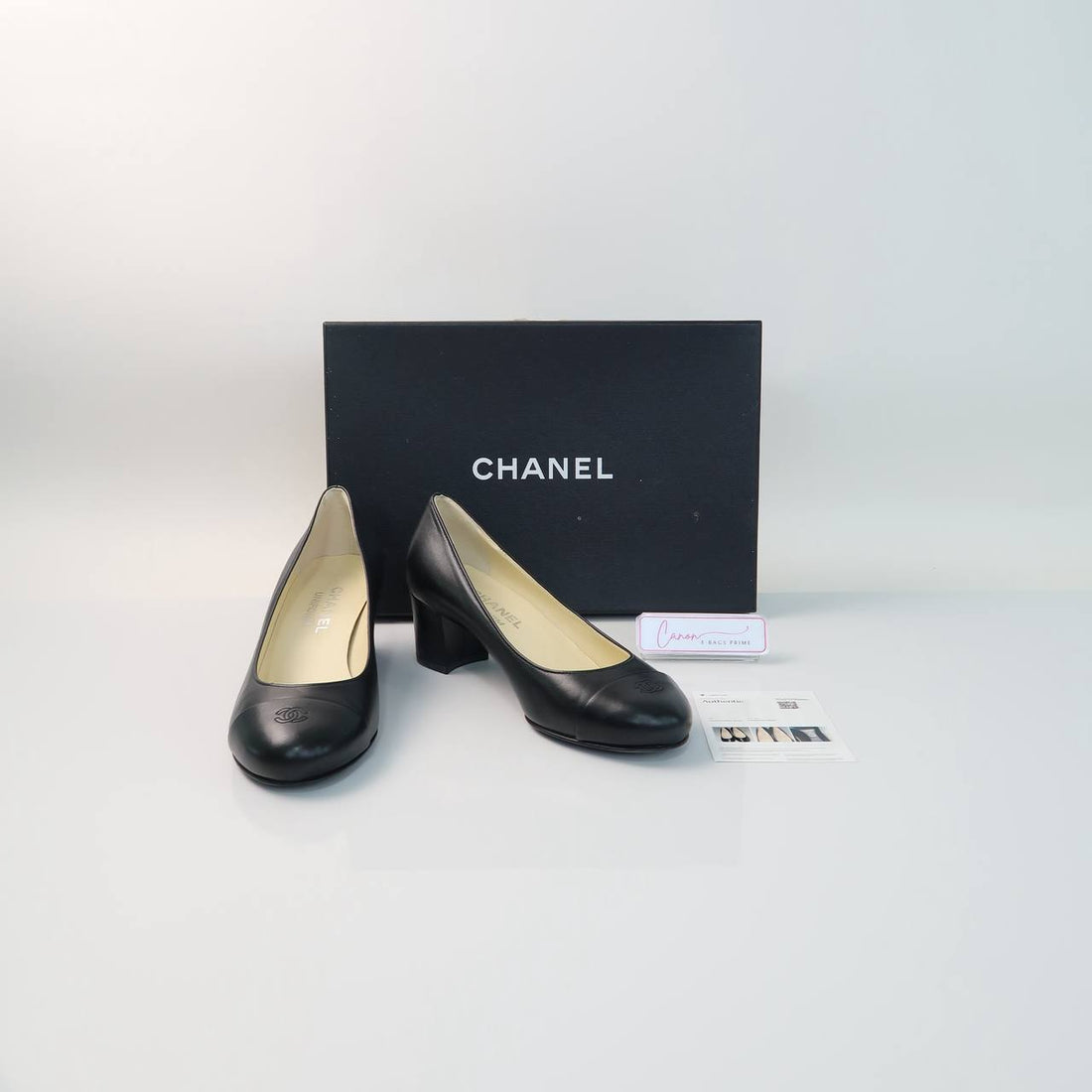 Cap Toe CC Pumps